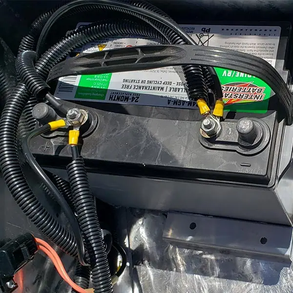 New RV house batteries wired in